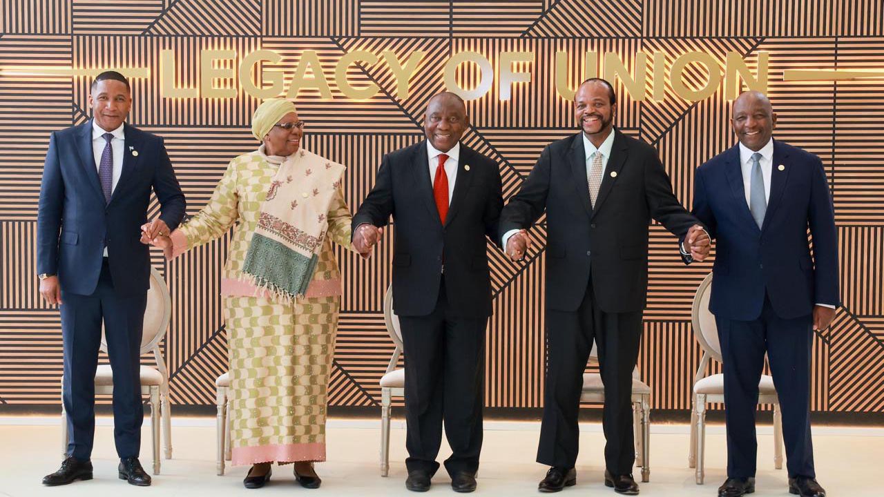 King calls for unified SACU bloc to shield region from global shocks